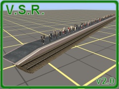 This is a ground up rebuild to TS09+ standards of the VSR 'bare station platform'. It is Error and Warning free in TS2009, TS2010 and TS12. It has a new mesh, a high res texture with normal mapping, and uses the '.m.tbumpenv' material. It should work in any version from TS2009SP1 upwards.