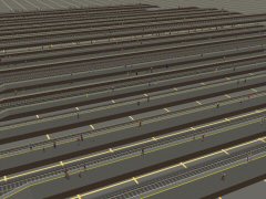 Release pack of 11 'bare platform' station platforms, also uploaded to the Auran Download Station.