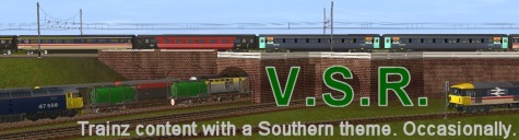VSR. Trainz Content with a Southern theme. Occaisonally.